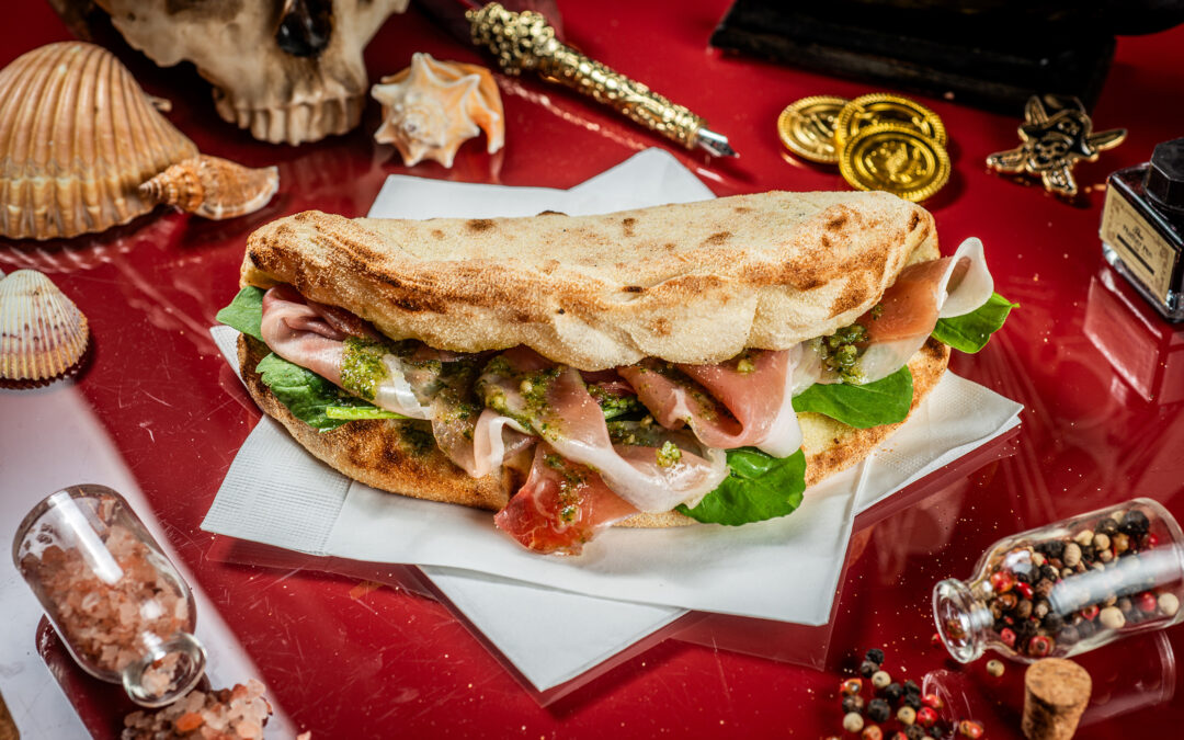 Pizza Sandwich Cara de Mau